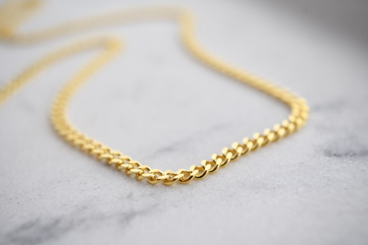 Keny Cuban Link in 14K Gold Plating